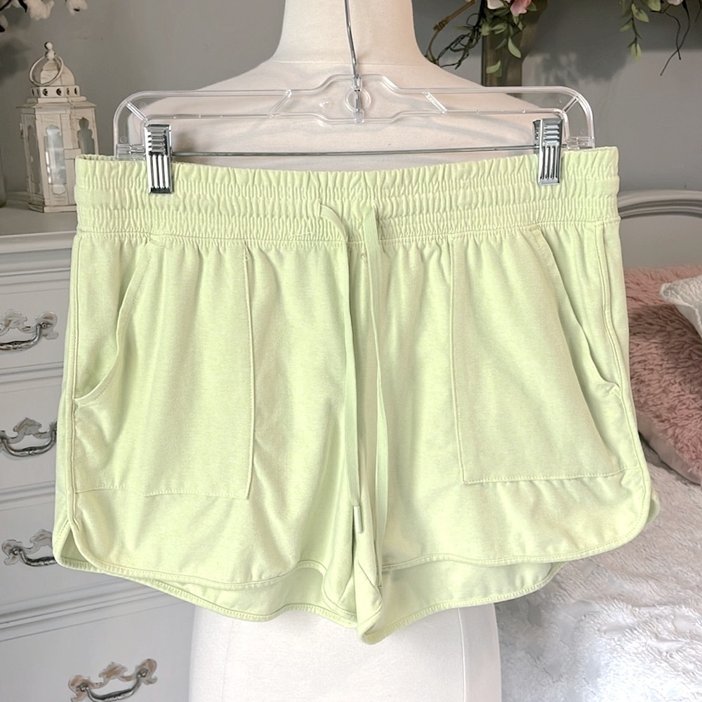 Comfy Lemon Lime Knit Shorts